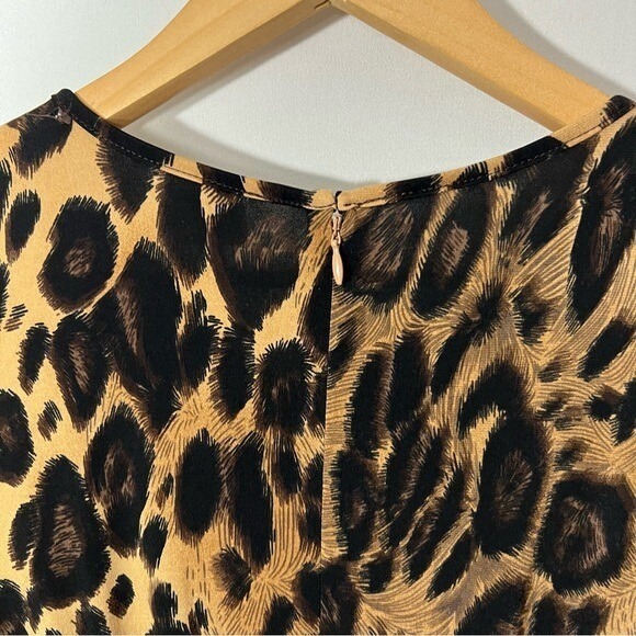 HOT IN HOLLYWOOD Leopard Dress Size Medium - Picture 9 of 10